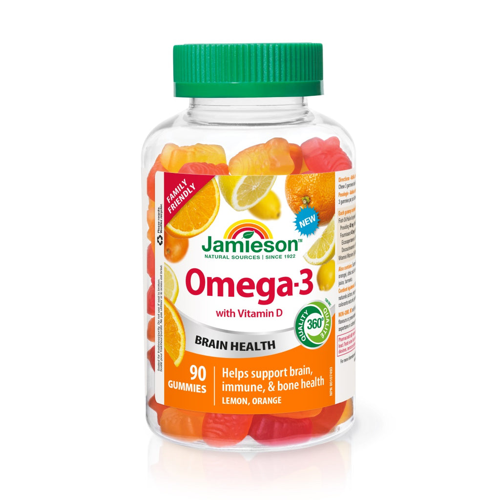 Jamieson Omega-3 tablete za žvakanje za djecu i odrasle 90 tableta za žvakanje