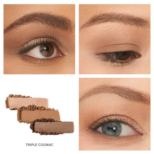 Jane Iredale PurePressed Eye Shadow Triple - Triple Cognac