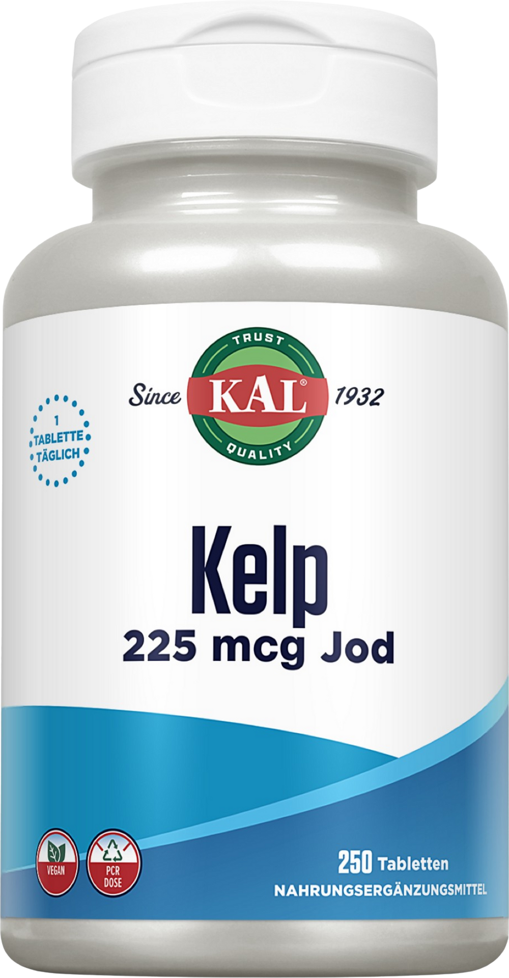 Kal Kelp alga, 250 tableta, dodatak prehrani