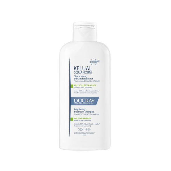 Ducray Kelual Squanorm regulirajući tretman šampon protiv masne prhuti 200 ml