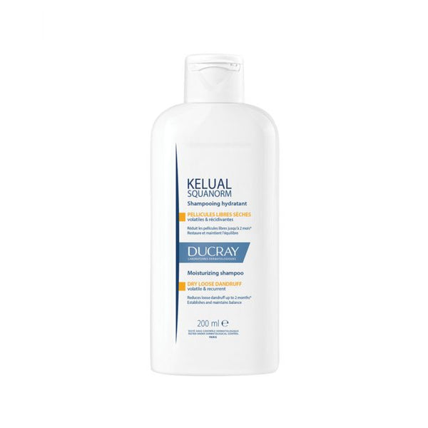 Ducray Kelual Squanorm hidratantni tretman šampon protiv suhe prhuti 200 ml
