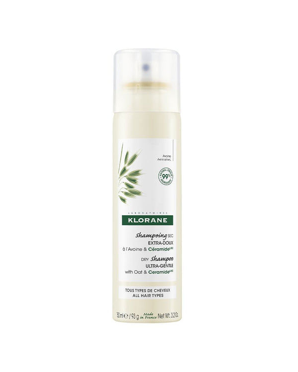 Klorane suhi šampon sa zobenim mlijekom i CeramideLIKE 150 ml