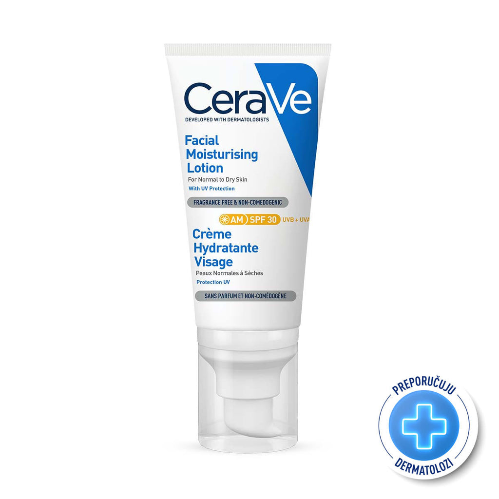 CeraVe Hidratantna njega za lice za normalnu do suhu kožu SPF30 52 ml
