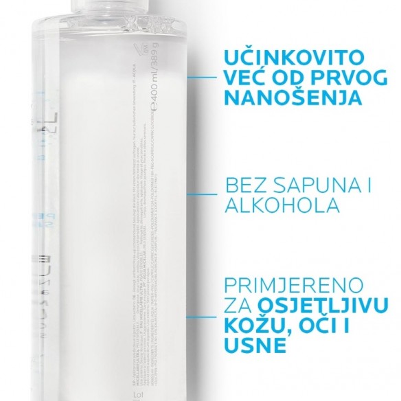 La Roche-Posay Micelarna voda ULTRA - osjetljiva koža 400 ml