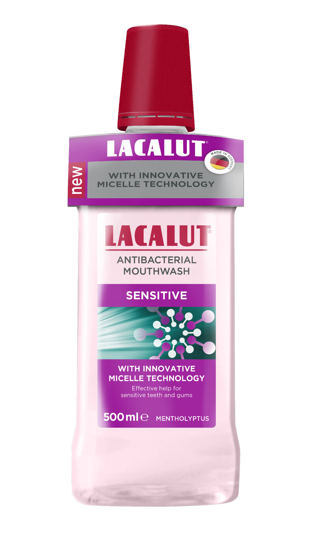 Lacalut otopina micelarna Sensitive, 500 ml