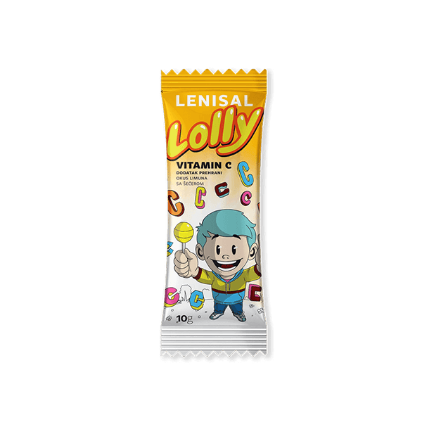 Yasenka Lenisal Lolly C - lizalica s vitaminom C 1 komad