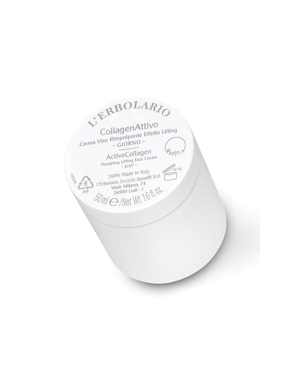L'Erbolario ActiveCollagen dnevna krema za lice REFILL 50 ml