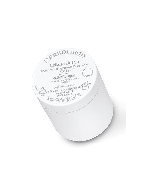 L'Erbolario ActiveCollagen noćna krema za lice REFILL 50 ml