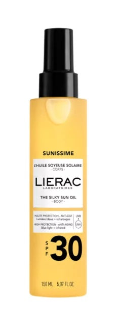 LIERAC SUNISSIME BARŠUNASTO ULJE ZA ZAŠTITU OD SUNCA SPF 30 150ML