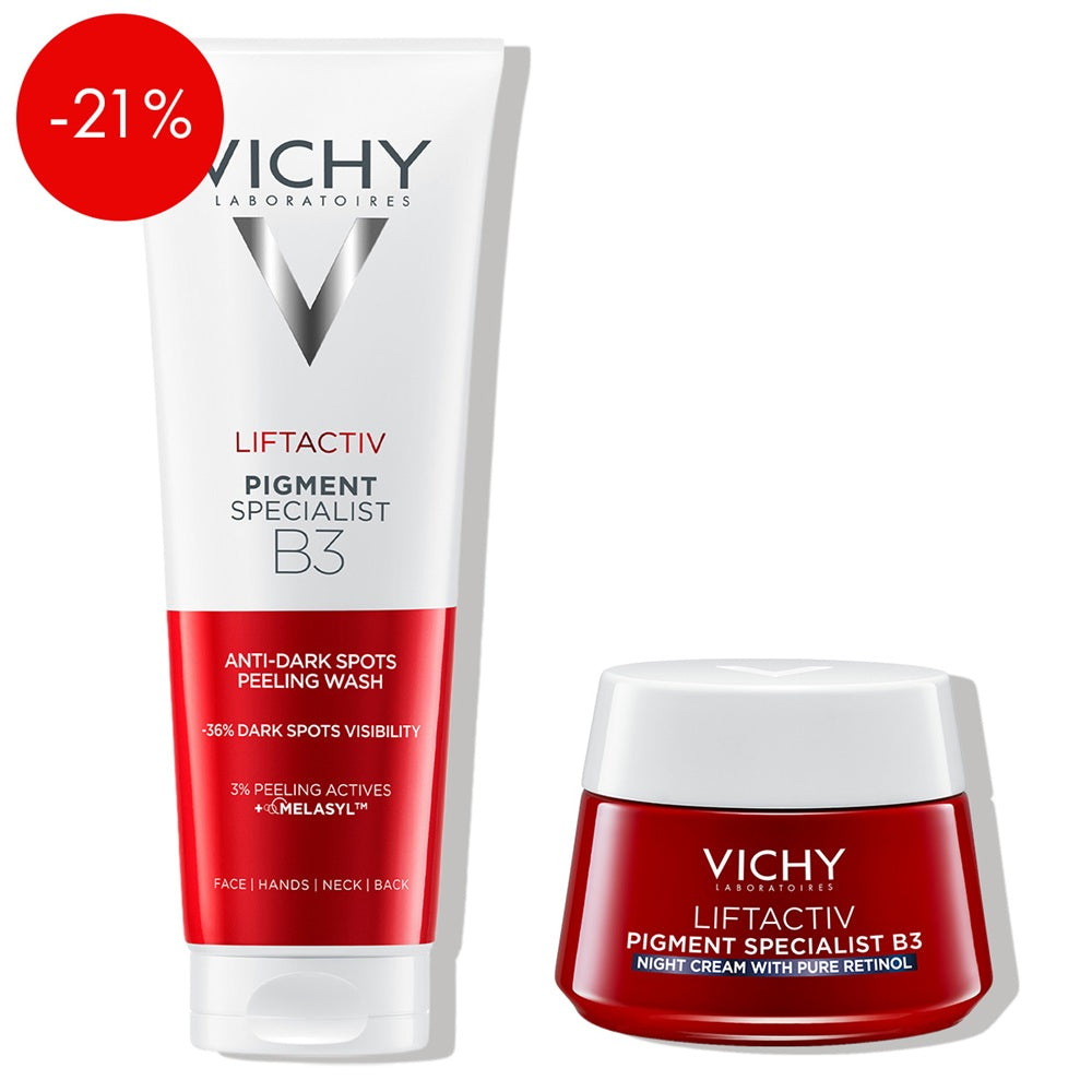 Vichy Pigment Specialist B3 noćna rutina protiv tamnih mrlja
