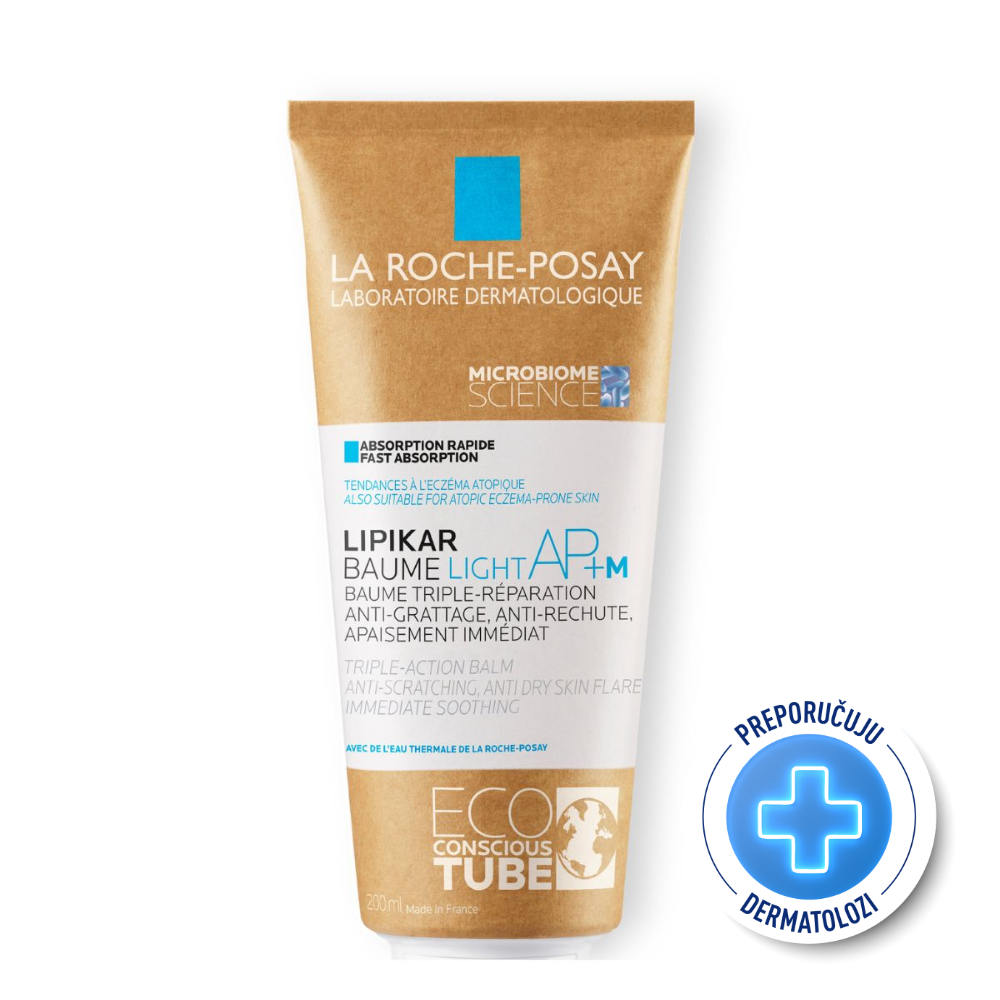 La Roche-Posay Lipikar Baume Light AP+M ECO pakiranje 200 ml