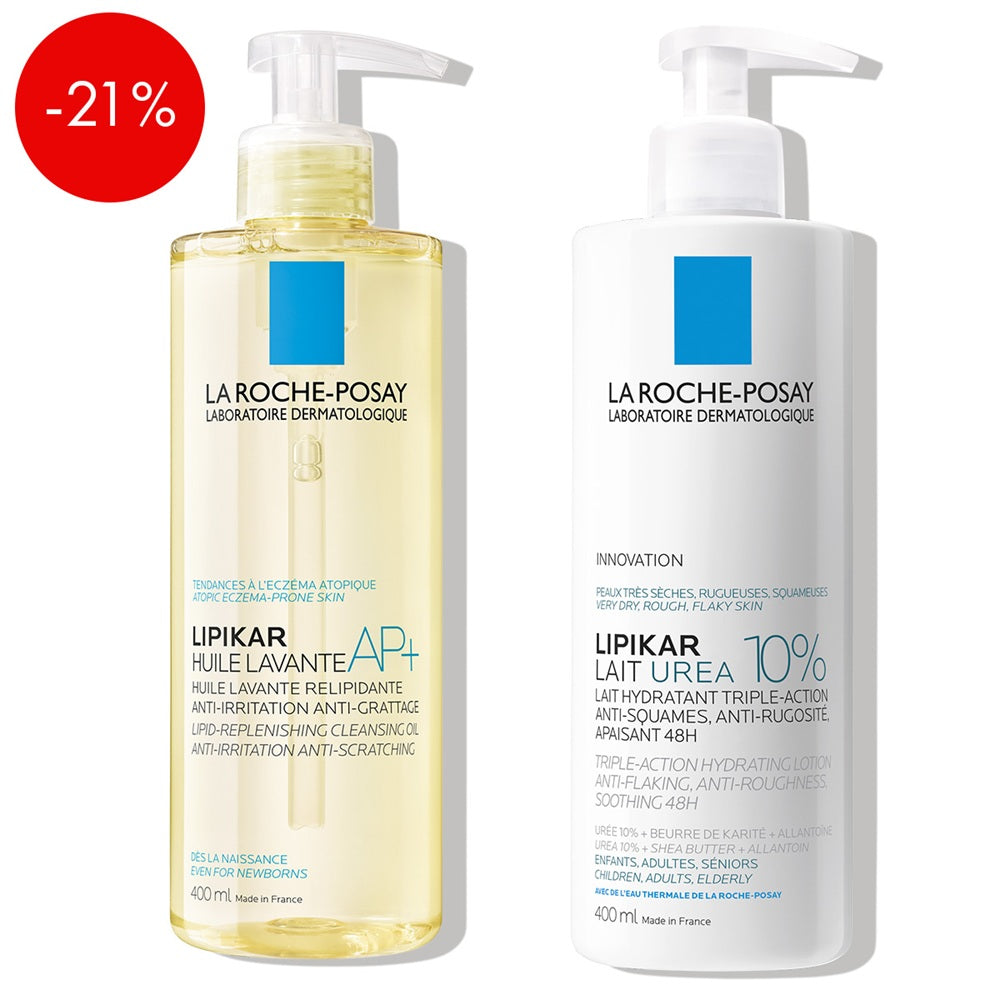 La Roche-Posay Lipikar rutina za zaglađivanje vrlo suhe i ljuskave kože