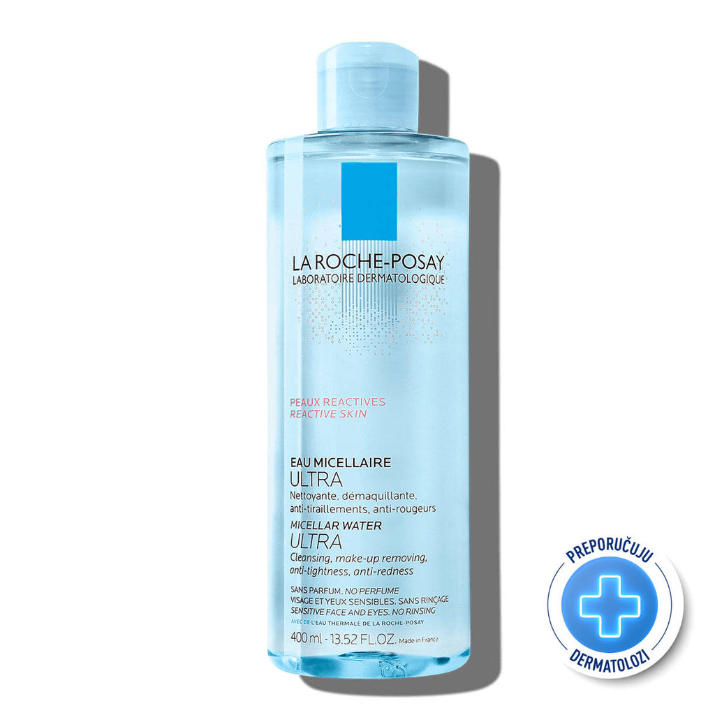 La Roche-Posay Micelarna voda ULTRA - reaktivna koža 400 ml