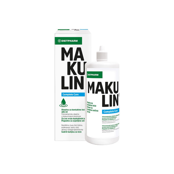 Dietpharm Makulin Complete Care, otopina za leće 380 ml