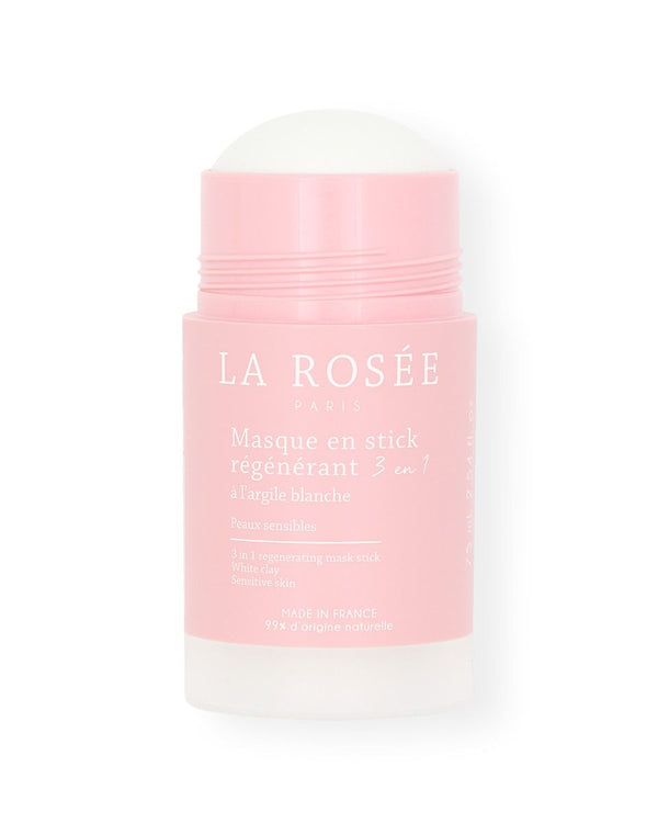 La Rosée 3 u 1 obnavljajuća maska u stiku Bijela glina 75 ml