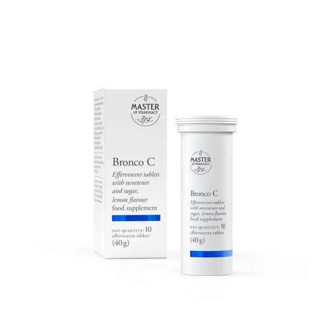 Master of Pharmacy Broncho C 10 šumećih tableta