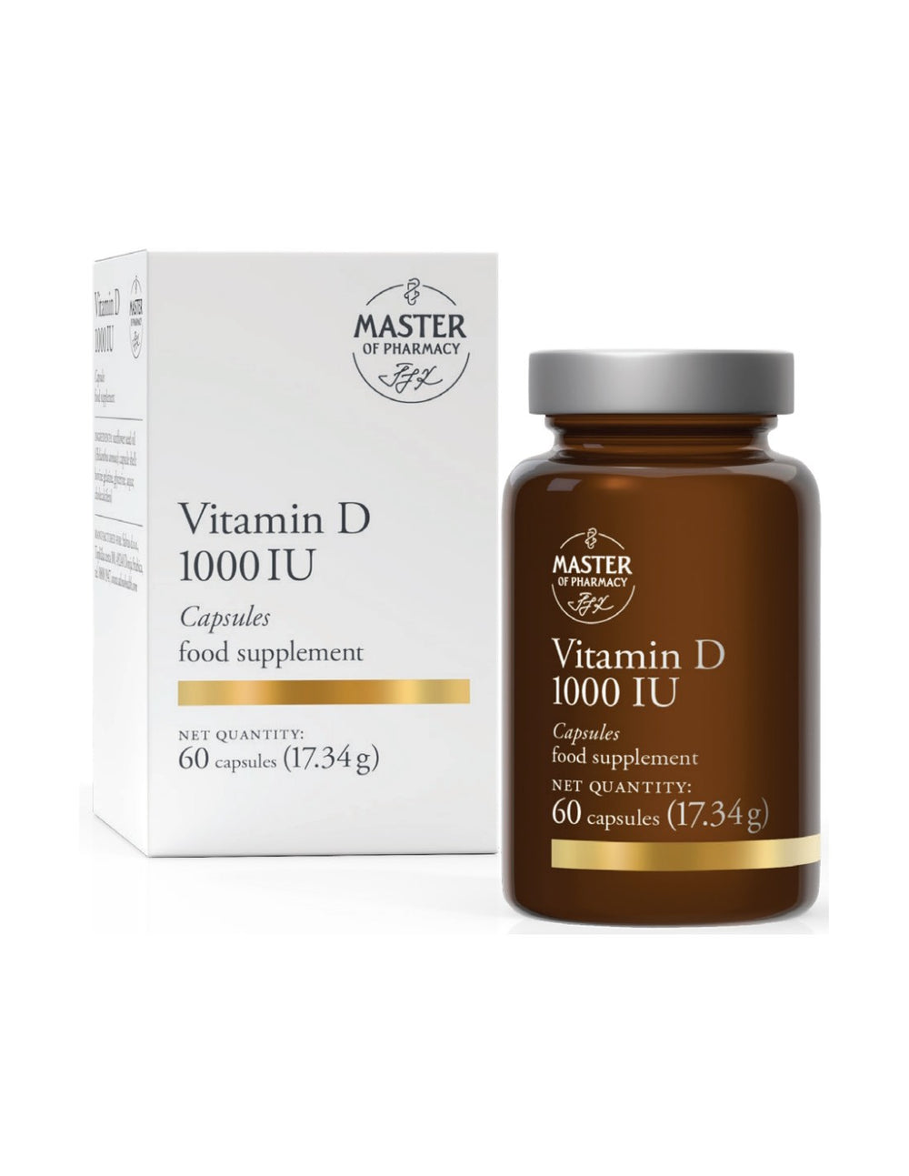 Master of Pharmacy Vitamin D 1000 IU 60 kapsula