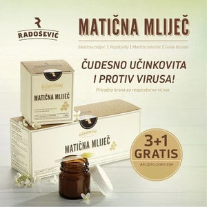Pčelarstvo Radošević matična mliječ 105 g+35 g GRATIS