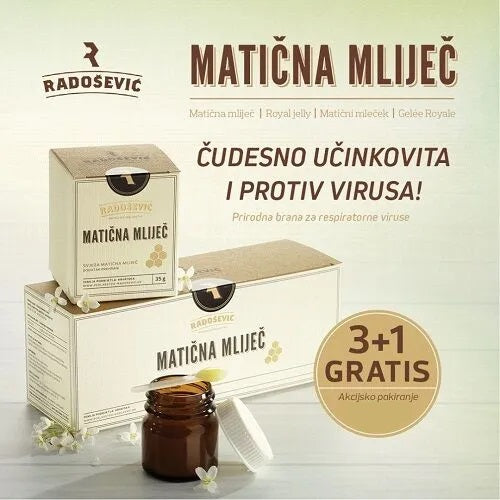 Pčelarstvo Radošević matična mliječ 105 g+35 g GRATIS
