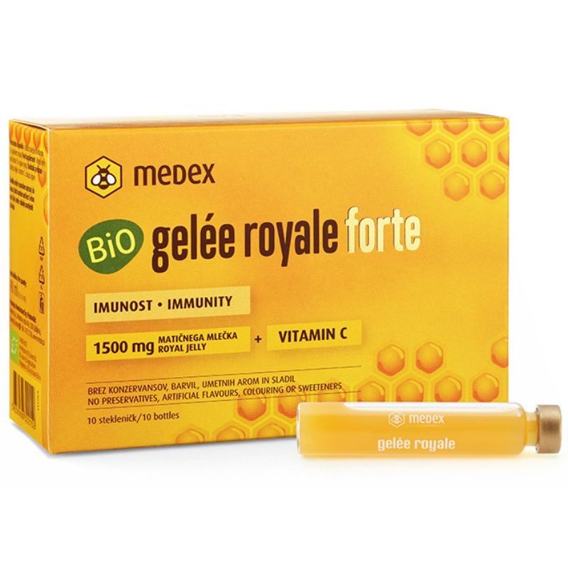 Medex Bio gelée royale forte ampule 10 bočica x 9 ml