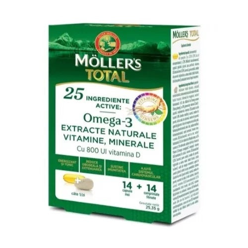 MOLLERS OMEGA 3 TOTAL CAPS A 28
