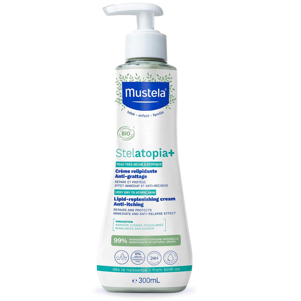 Mustela Stelatopia + obnavljajuća krema protiv svrbeža 300ml