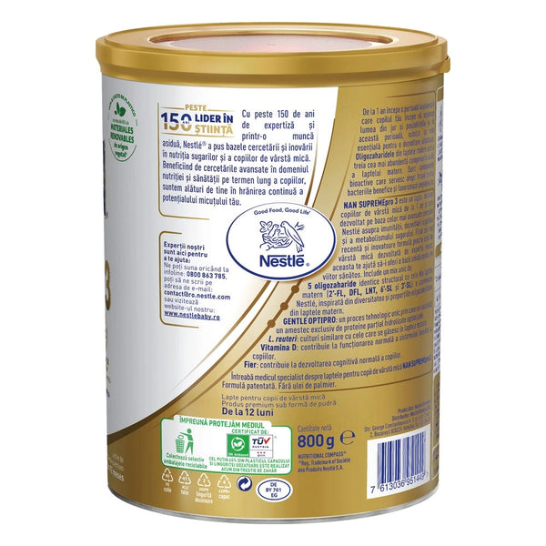Nestle NAN Supreme Pro 3 (12-24mj) 800 g