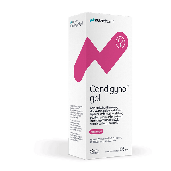 Nutripharm Candigynol gel 40 ml + 6 aplikatora