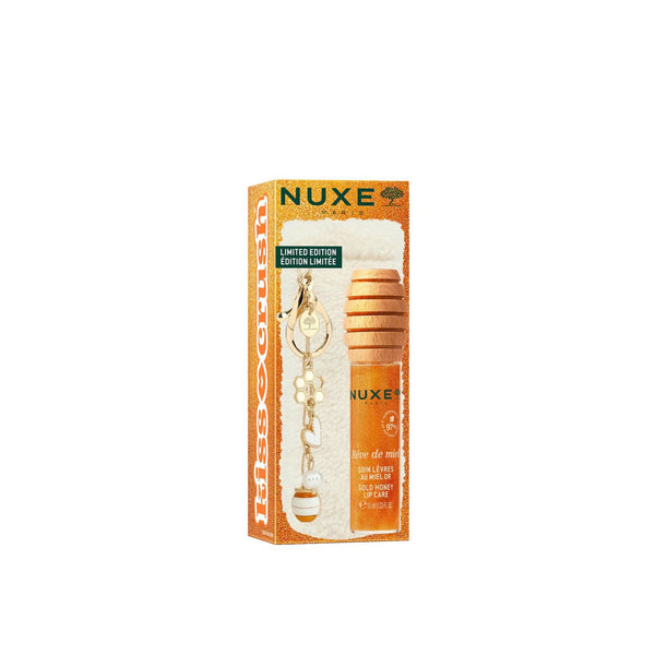 Nuxe Reve De Miel Zlatna njega za usne sa torbicom i privjeskom 10 ml