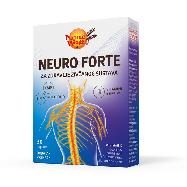 Natural Wealth Neuro Forte 30 kapsula, dodatak prehrani