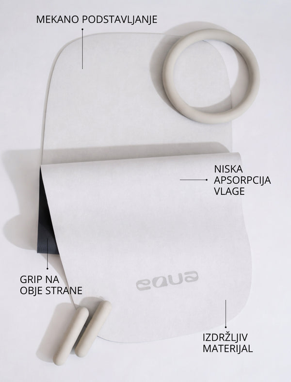 Equa Podloga Za Jogu White
