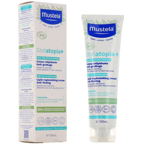 Mustela Stelatopia + obnavljajuća krema protiv svrbeža 150 ml