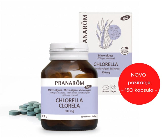 Pranarom Bio Chlorella 500mg 150 tableta