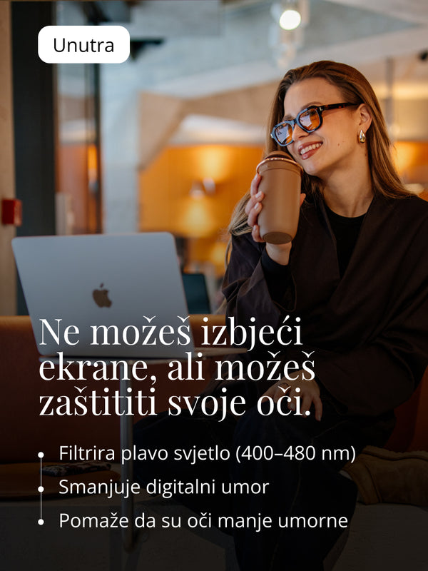 EQUA The Editor naočale za plavo svjetlo i UV Tortoise