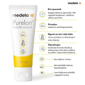 Medela Purelan krema za bradavice 37 g