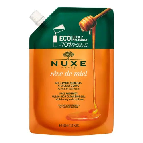 Nuxe Body Reve bogati gel za tuširanje REFILL, 400ml
