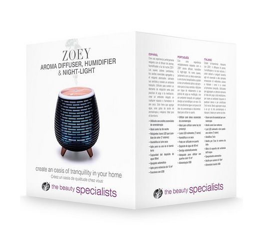 Rio Zoey - aroma difuzor, ovlaživač i noćno svjetlo