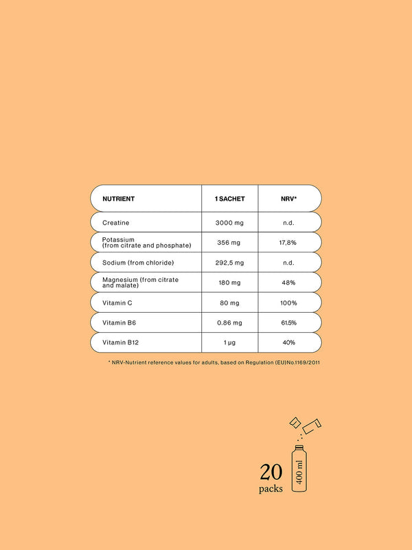Equa Recharge Tonic + Creatine okus grejp 20 vrećica