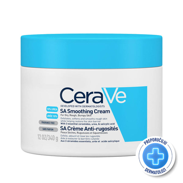 CeraVe SA krema za zaglađivanje suhe i grube kože 340 ml