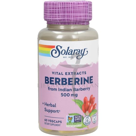 Solaray Berberin kapsule, 60 veg. kapsule