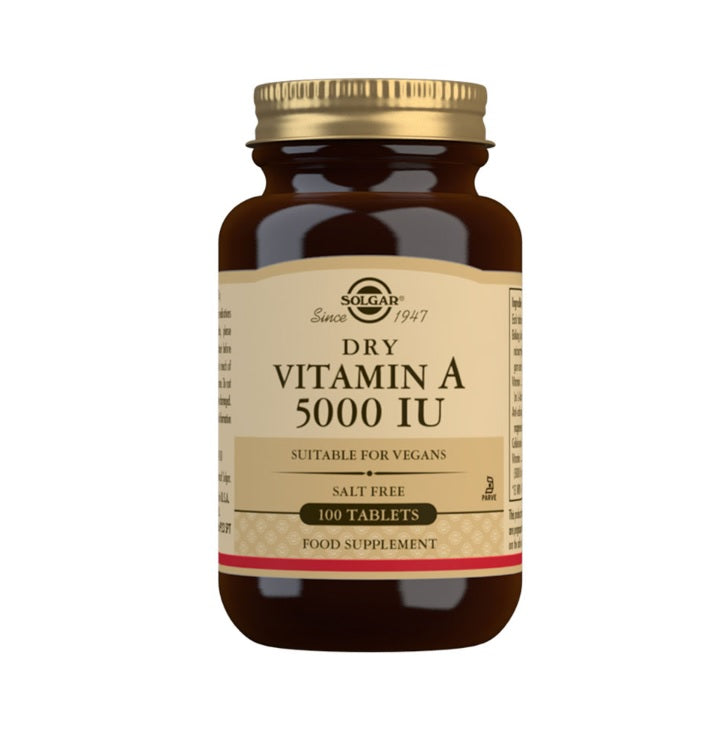 Solgar Vitamin A 5000 I.J. 100 tableta