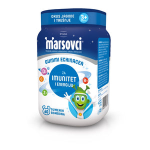 Marsovci s echinaceom 60 gumenih bombona, dodatak prehrani