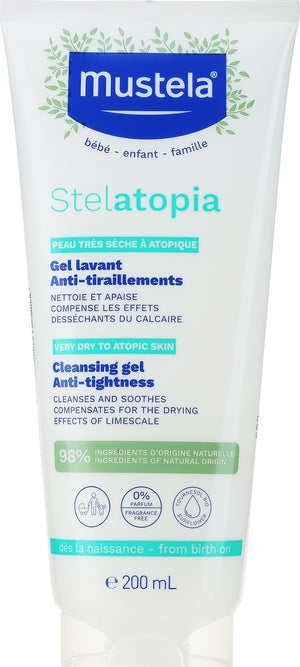 Mustela Stelatopia gel za tuširanje 200 ml
