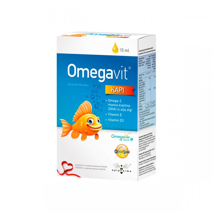 Apipharma Omegavit kapi 15 ml
