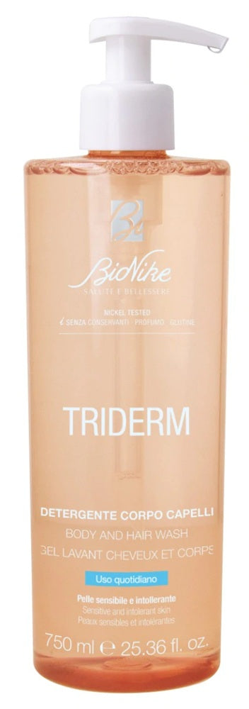 BioNike TRIDERM GEL-ŠAMPON za svaki dan za pranje tijela, vlasišta i kose 750 ml
