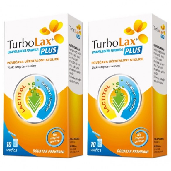 Turbolax Plus 10 vrećica 1+1 GRATIS
