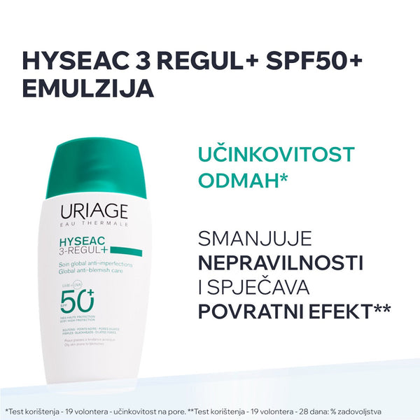 Uriage Hyseac 3-REGUL+ SPF50+ emulzija 50 ml