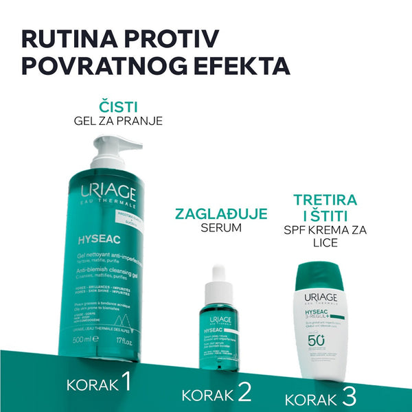 Uriage Hyseac 3-REGUL+ SPF50+ emulzija 50 ml