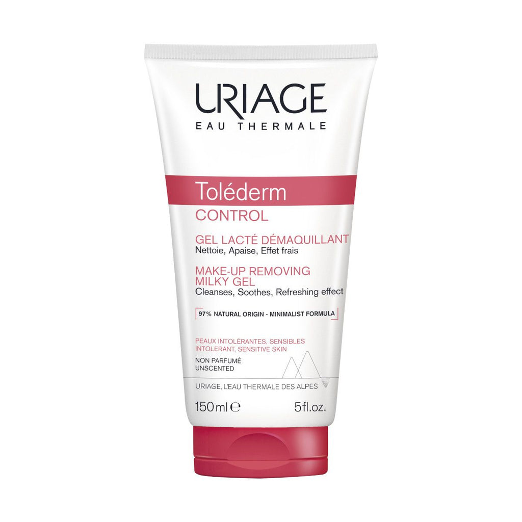 Uriage Tolederm Control mliječni gel za skidanje šminke 150 ml