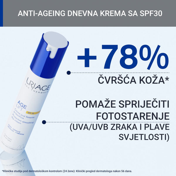 Uriage AGE LIFT - ZAŠTITNA DNEVNA KREMA ZA ZAGLAĐIVANJE SPF30 40 ml